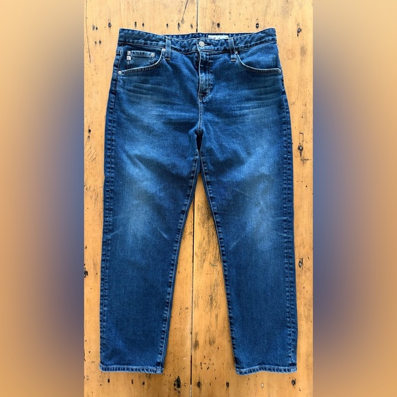 AG AG-ED Women’s Ex-boyfriend slouchy slim blue Jeans US 32 VGUC - Picture 2 of 12